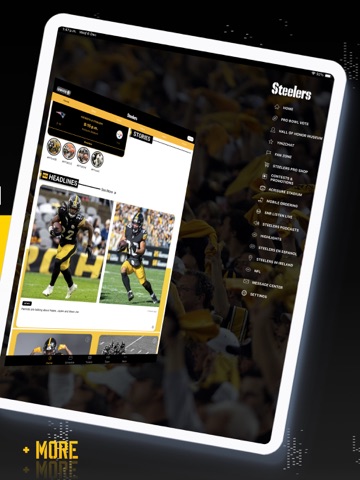 Pittsburgh Steelers iPad screenshot 5