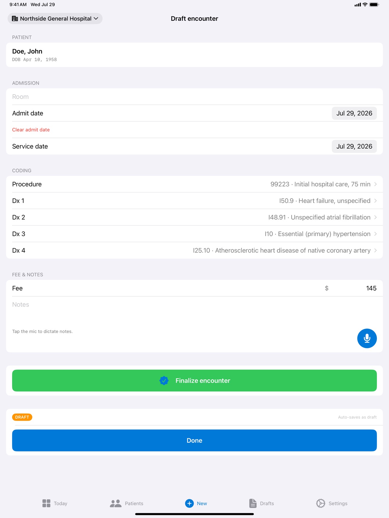 Screenshot 8 of EncounterCapture