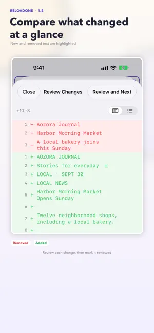 ReloadOne screenshot 3