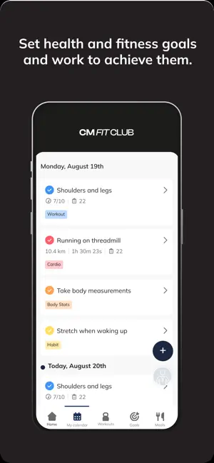 CM FIT CLUB screenshot 4