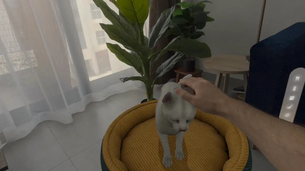 Screenshot #1 pour Whiskers: Ami AR pour chat