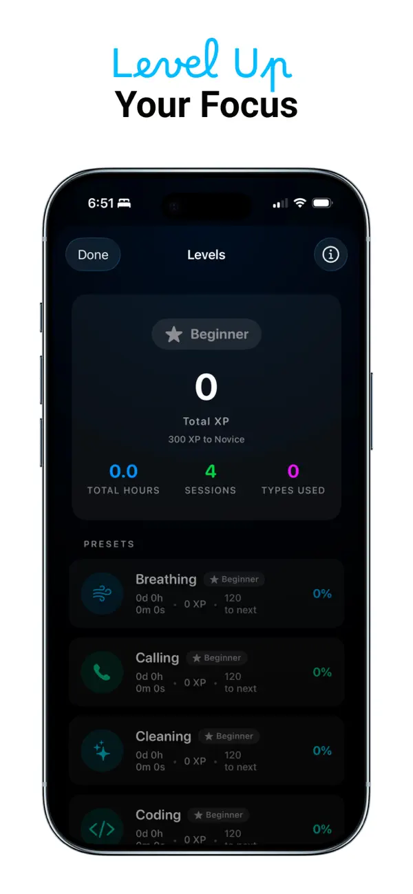 #6. Distant: Focus Timer (iOS) โดย: Odd Omens