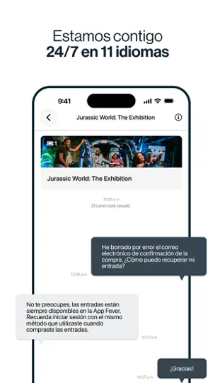 Captura de pantalla de Fever: Ocio Y Eventos en iPhone 6
