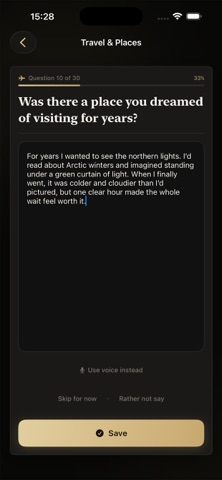 Treasured Voices screenshot