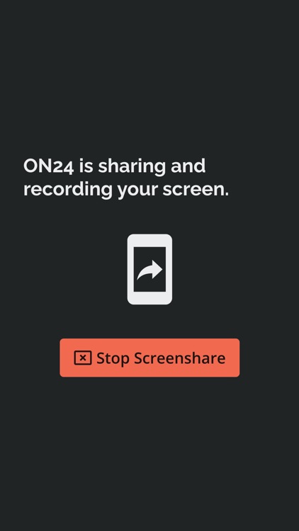 ON24 Screenshare