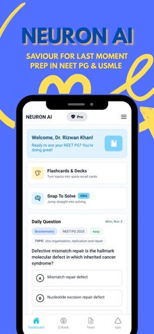 Neuron AI - NEET-PG, USMLE screenshot