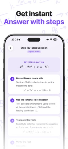 xMath - AI Math Solver Screenshot 3 of 6