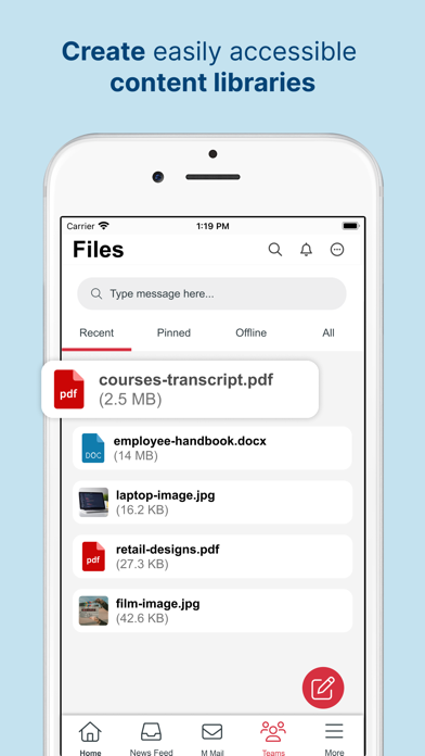 MangoApps Screenshot