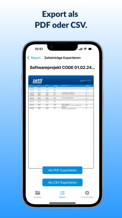 Zettl - Die Zeiterfassung screenshot-3