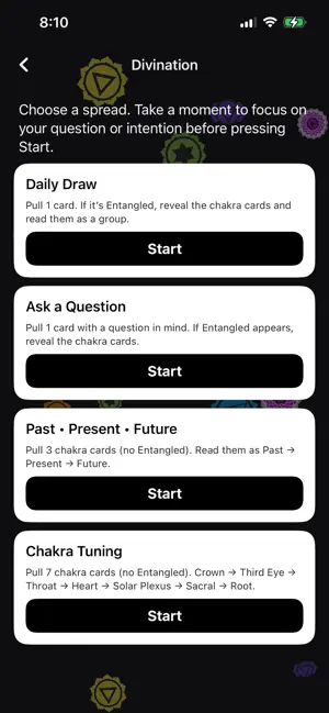 Chakra Balance Deck screenshot 2