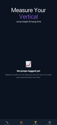 Vertical Jump: Hang Time iPhone screenshot