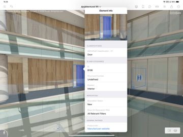 BIMx iPad screenshot