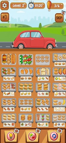 烧烤排序: 美食烹饪挑战 screenshot