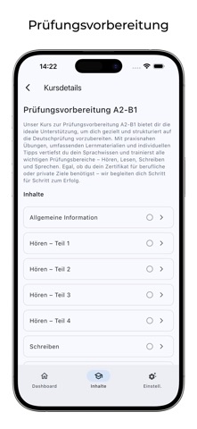 BSB - Deutschkurse screenshot