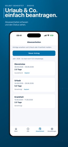 ArbeitszeitCheck — Screenshot 4