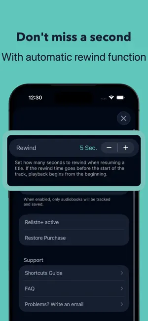Relistn – Remember Listening screenshot 4
