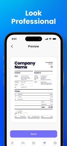 Invoice Maker・Receipt・Estimate iPhone screenshot