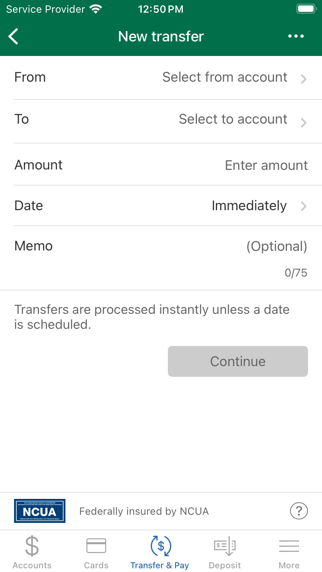 City Credit Union Independence Screenshot