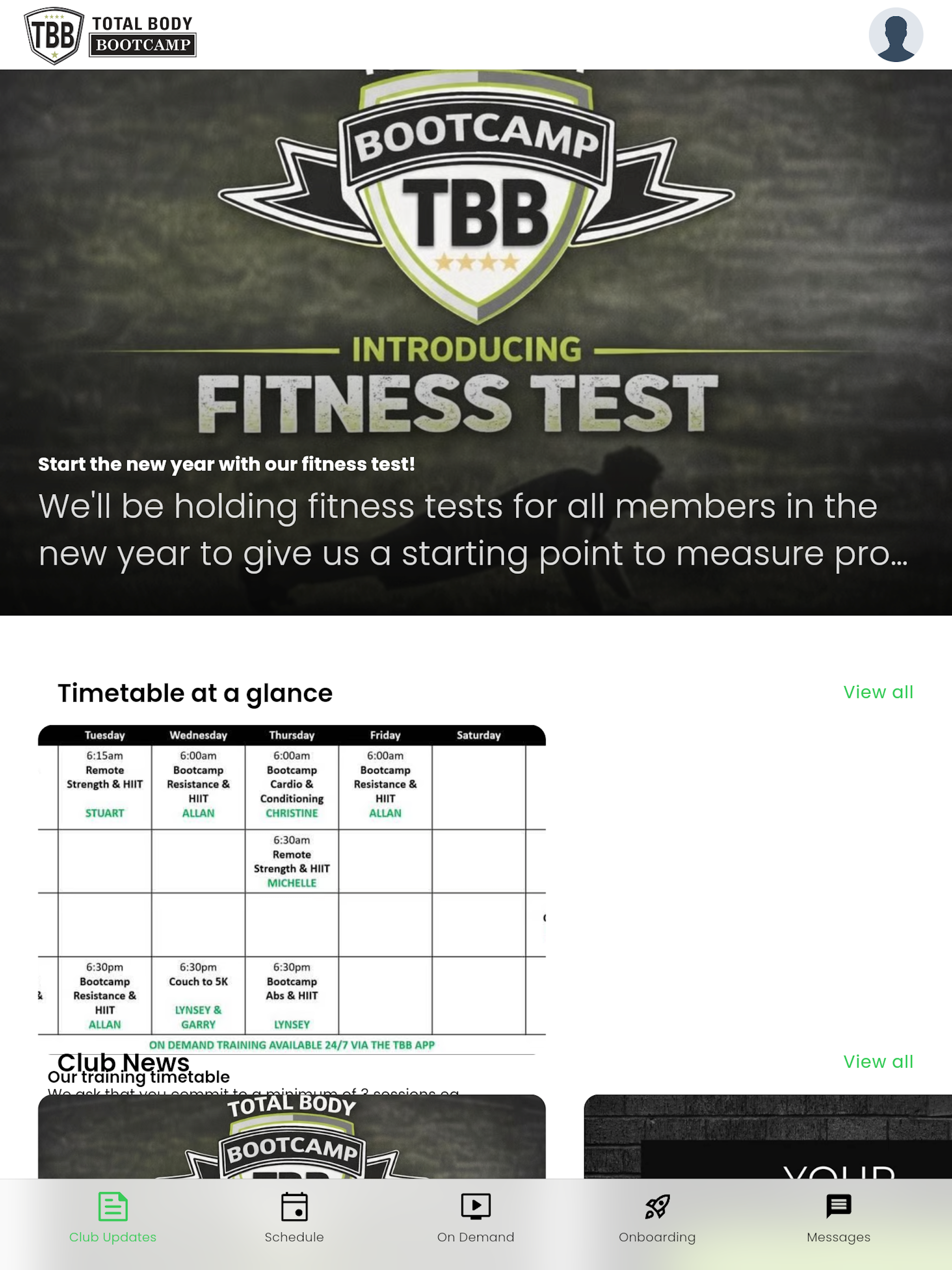 Total Body Bootcamp