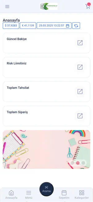 Karaoğlu Kırtasiye B2B screenshot 1