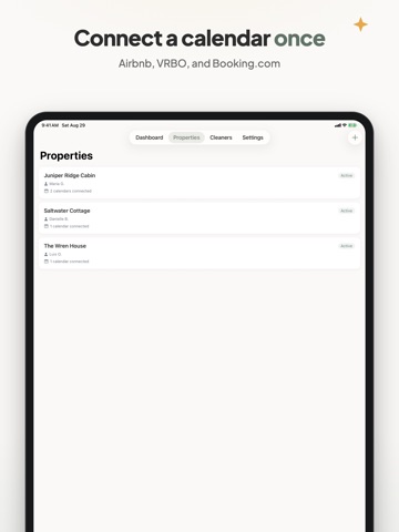 NxtGuest iPad screenshot