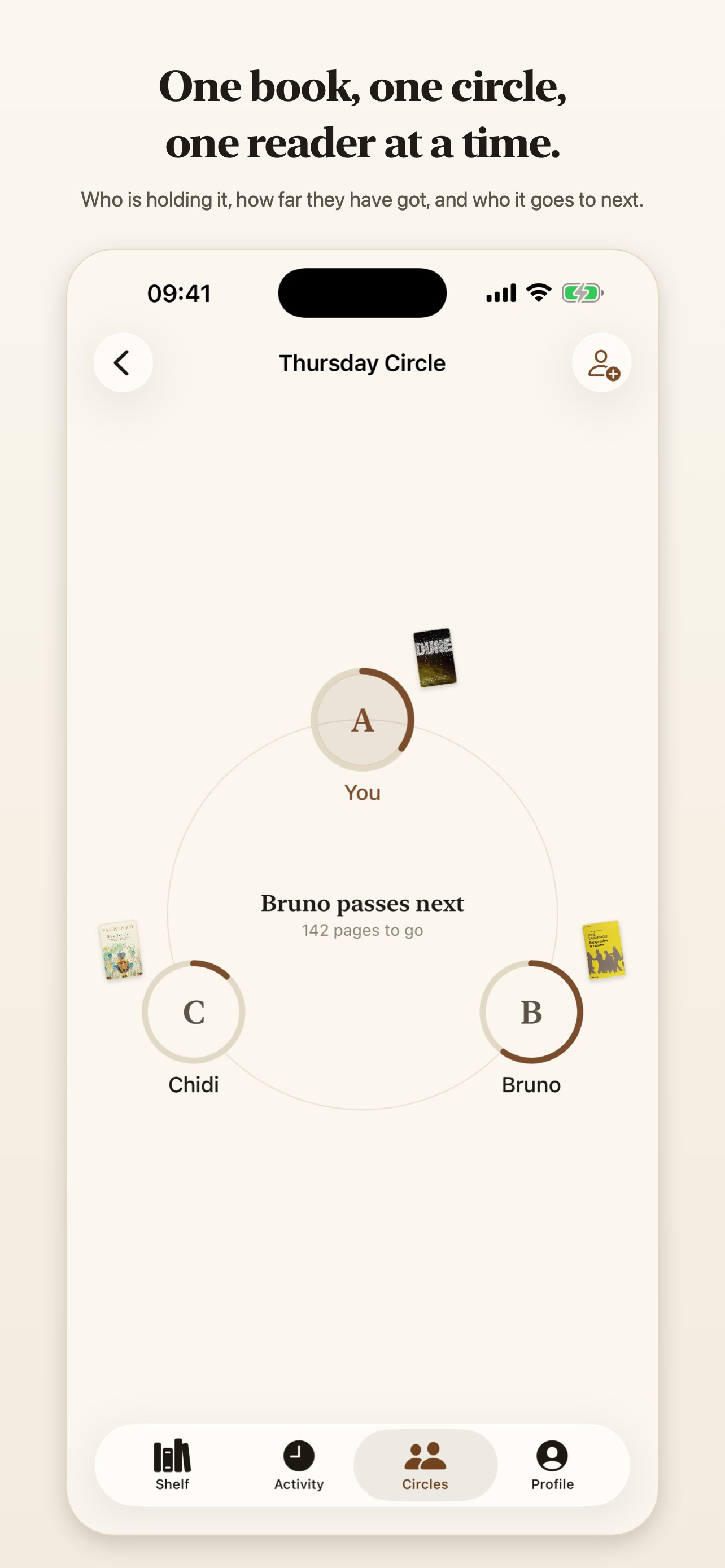Screenshot 1 of Reading Circle