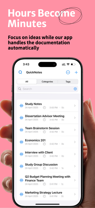 QuickNotes AI: Voice Summary Screenshot 8 of 8