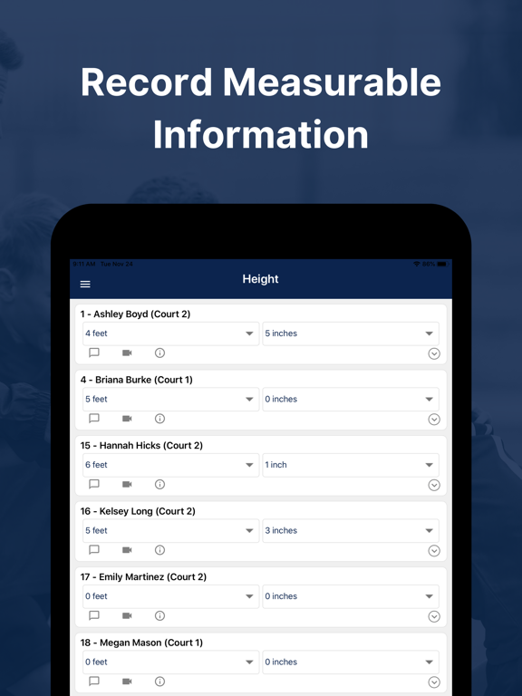 TeamGenius iPad screenshot 6 - Sports app
