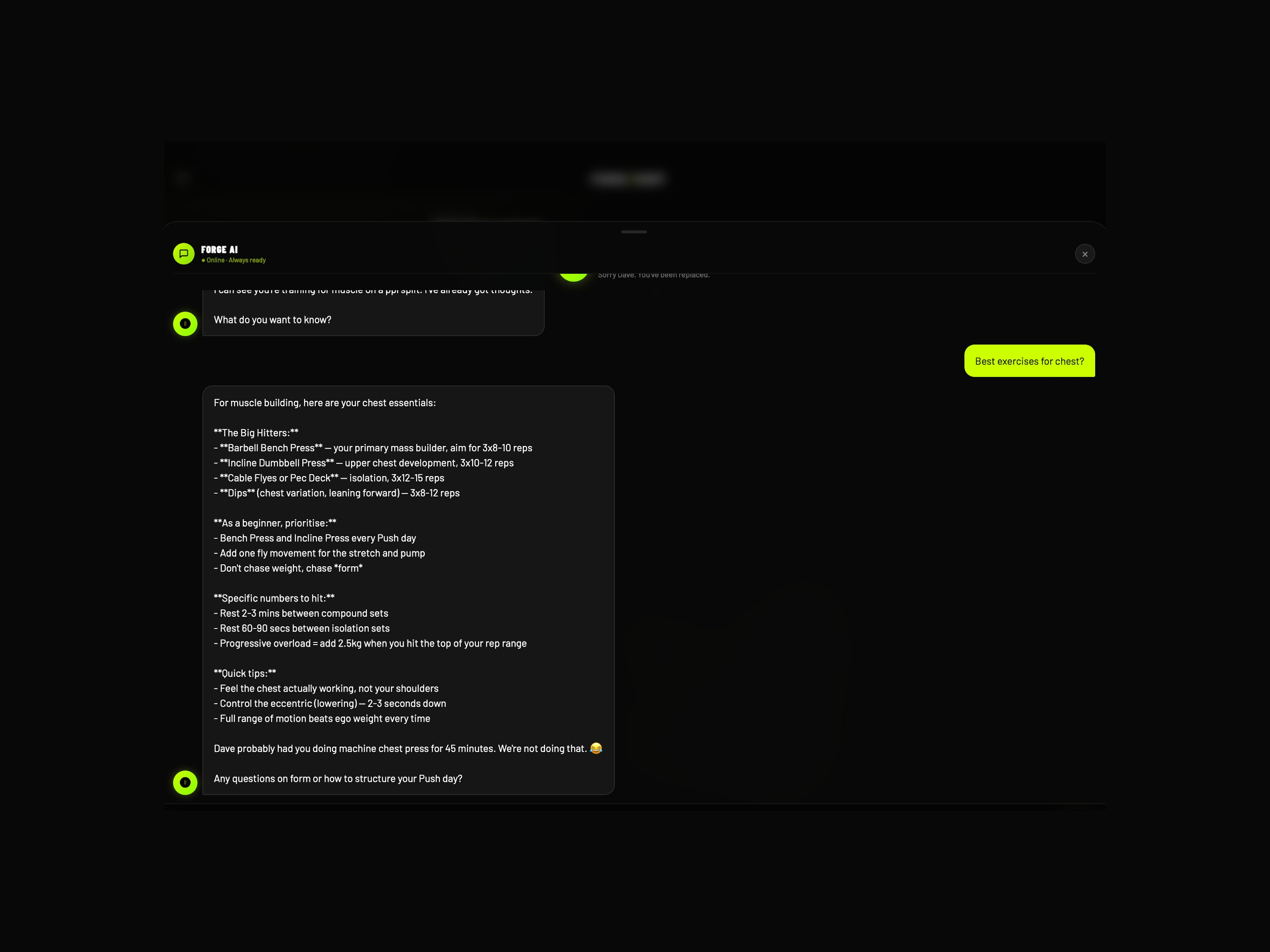 Forge: Daily Workout Streak