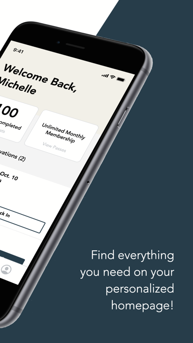 The Collective Wellness Club iPhone screenshot 2 - Health & Fitness app