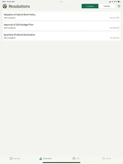 MeetingSuite by Brainloop screenshot 10
