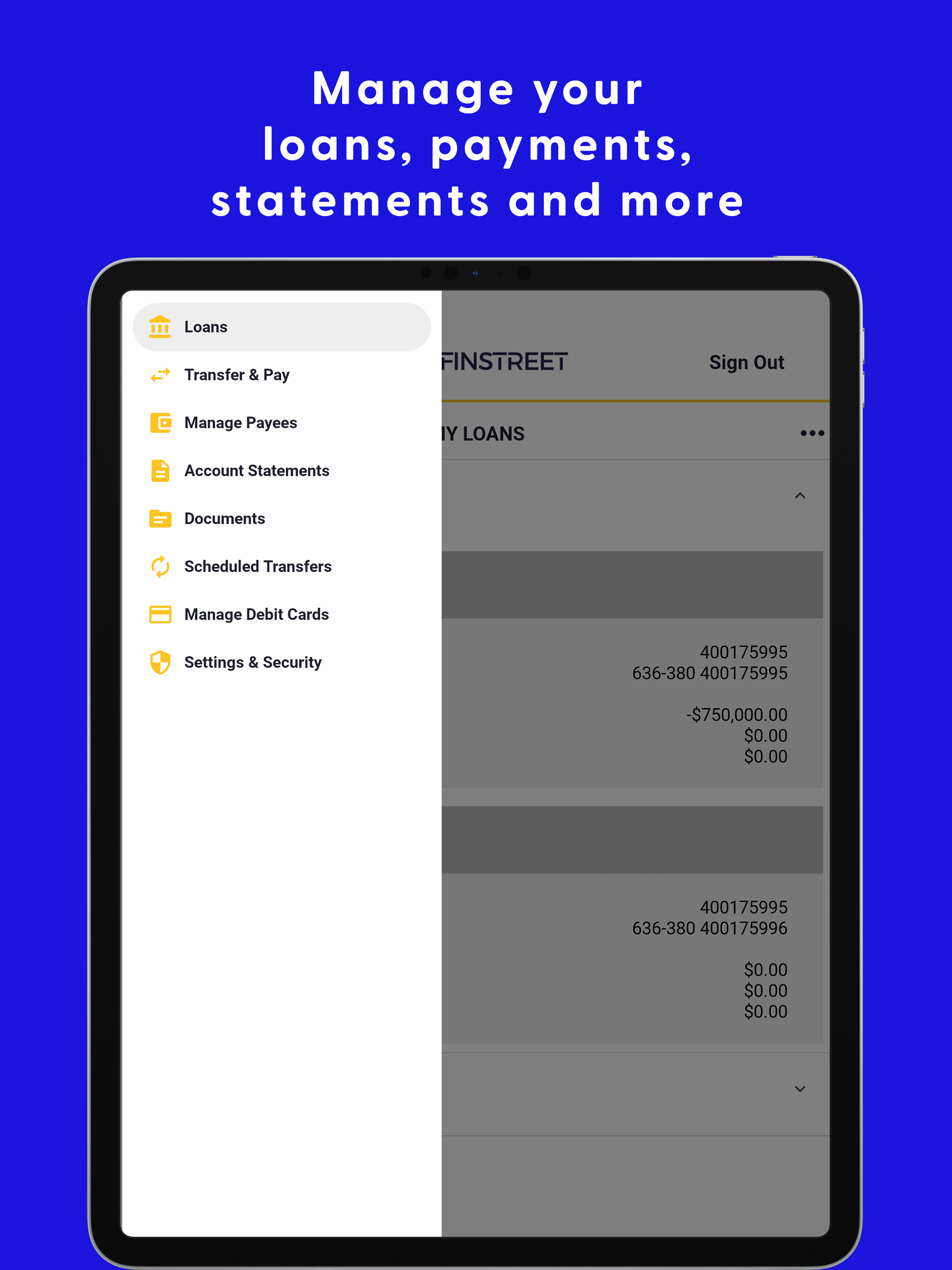 Finstreet Mobile Access