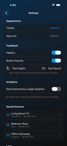 Myra: Android TV Remote Screenshot 8 of 9