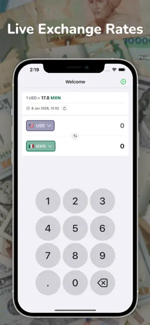 Currency Converter for Travel· screenshot 2