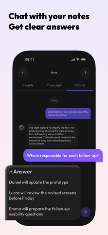 Nami: AI Voice Notes Screenshot 5 of 8
