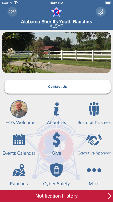 Alabama Sheriffs Youth Ranches Screenshot