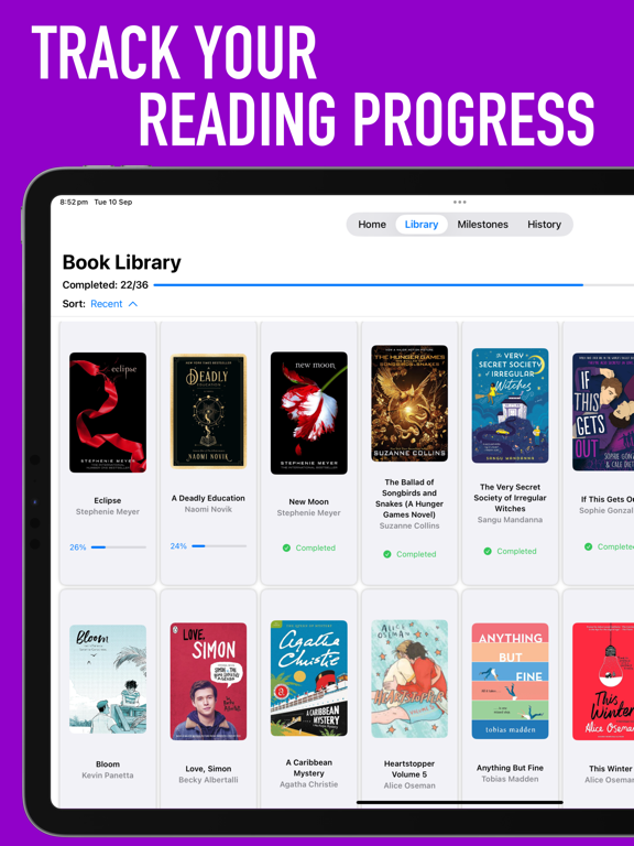 Screenshot #5 pour Book End: Reading Tracker
