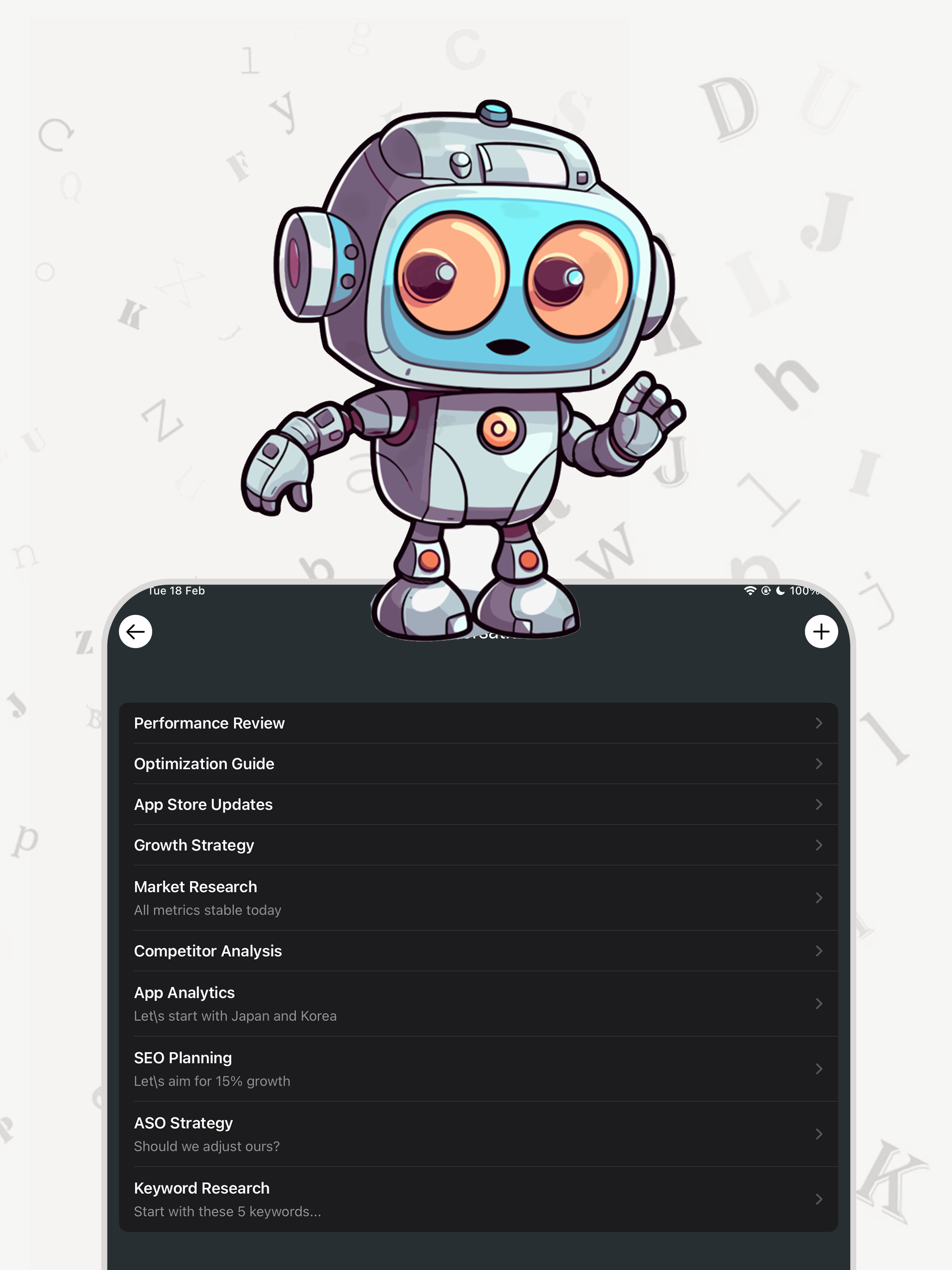 BrainyOff – AI SEO & ASO Chat