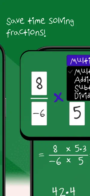 Fraction Calculator Smart Calc screenshot 2