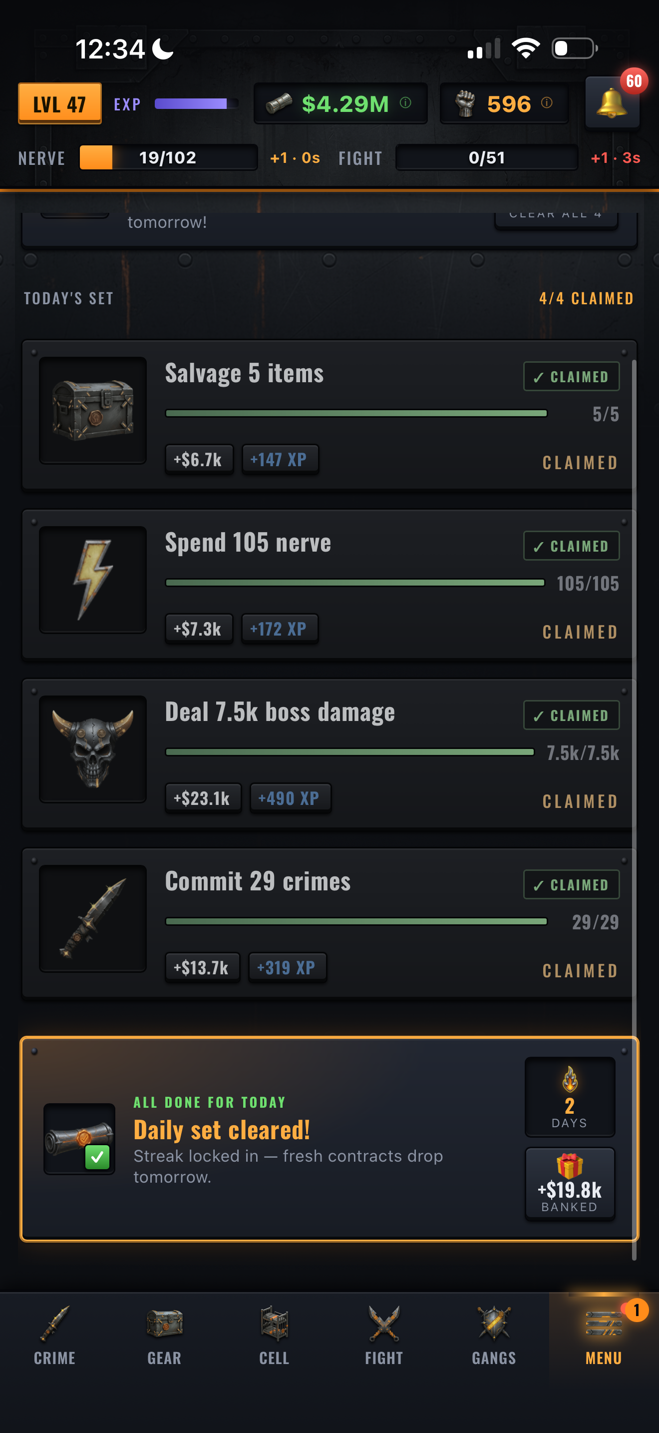 Prison Struggle: Idle screenshot 7