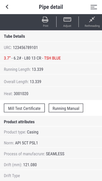 Tenaris PipeTracer screenshot-3