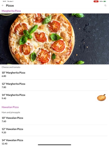 App screenshot