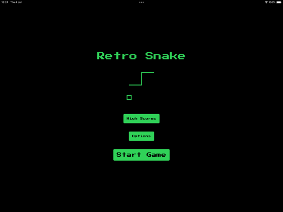 Screenshot #4 pour Retro Snake Classic Arcade