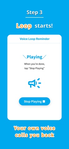 Voice Loop Reminder - On Track Screenshot 4 of 4
