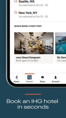 IHG One Rewards: Book Hotels screenshot 3