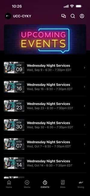 Unity Christian Church CYNT KY screenshot 3
