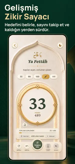 Rahle : Zikirmatik ve Kur'an screenshot 3