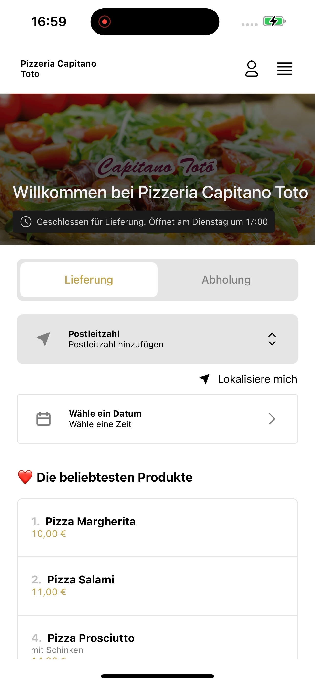 Pizzeria Capitano Toto screenshot 5