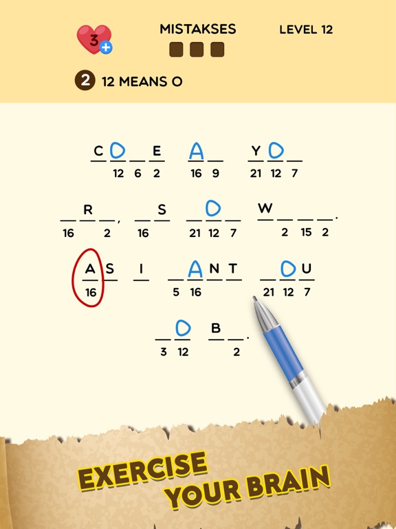 Screenshot #5 pour Cryptogram Go