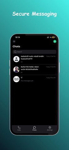 JustSocial Messenger screenshot
